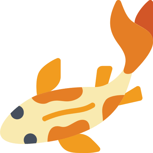 another koi fish icon