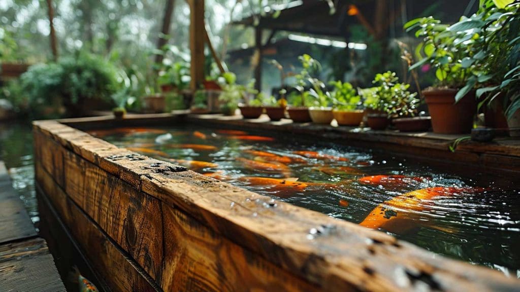 How to Build a Wood Koi Pond