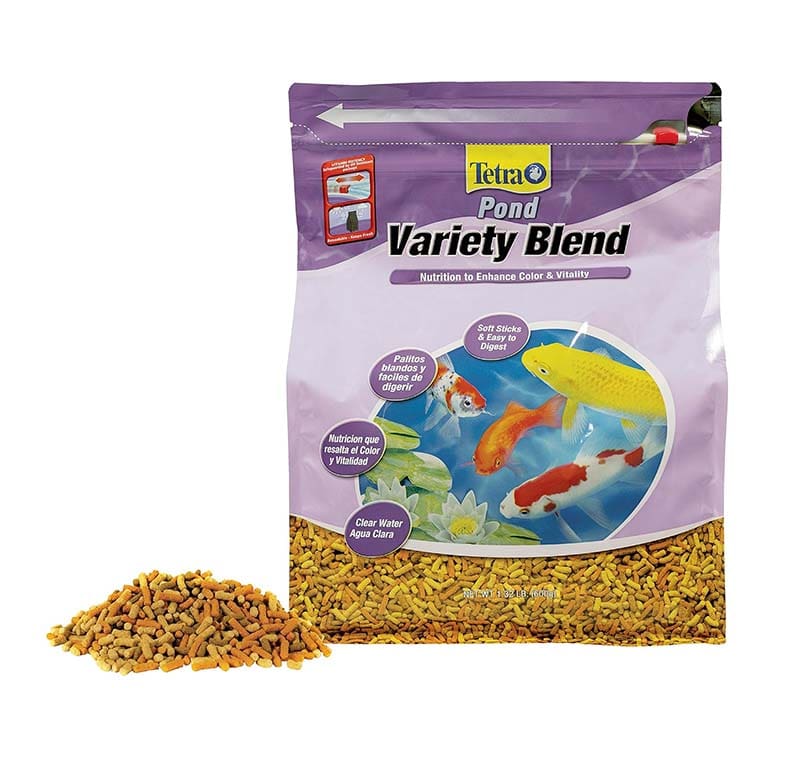 TetraPond Variety Blend 1_32 Pounds_ Pond Fish Food_ For Goldfish And Koi-productor-mockup