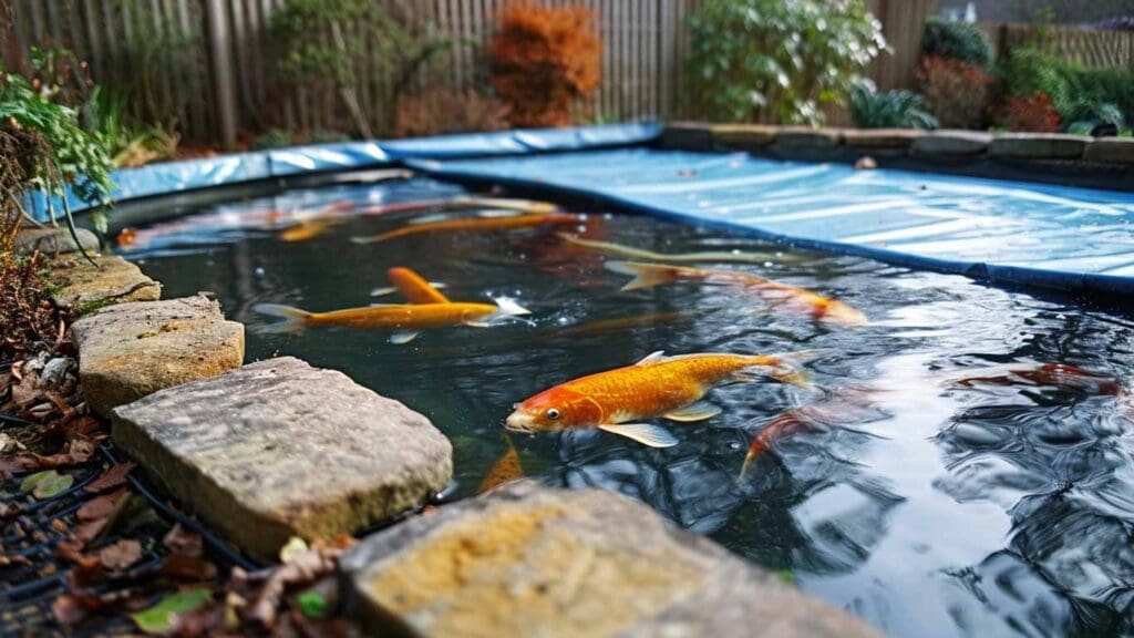 How to Cover Your Koi Pond in Winter