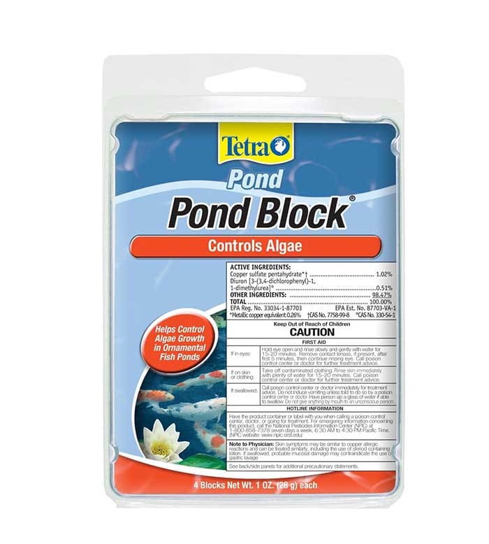 Tetra Pond Block 4 Count_ Controls Algae Growth