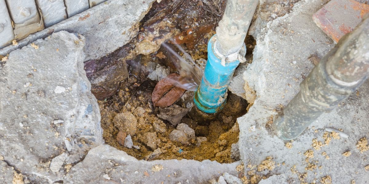 leaks in a pipe can go undiscovered