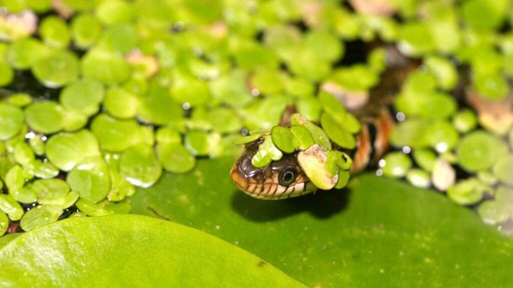 how to keep snakes away from koi pond