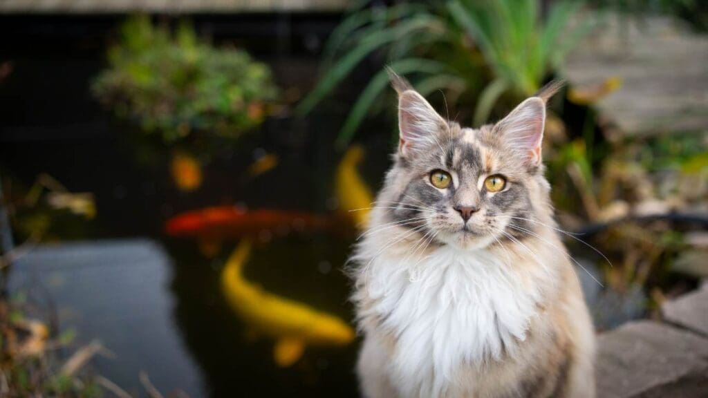 How to Keep Cats Away from Koi Pond